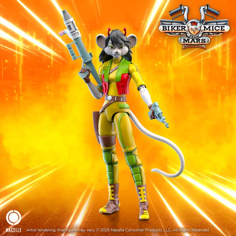 Biker Mice from Mars Carbine Action Figure Gallery Image 3