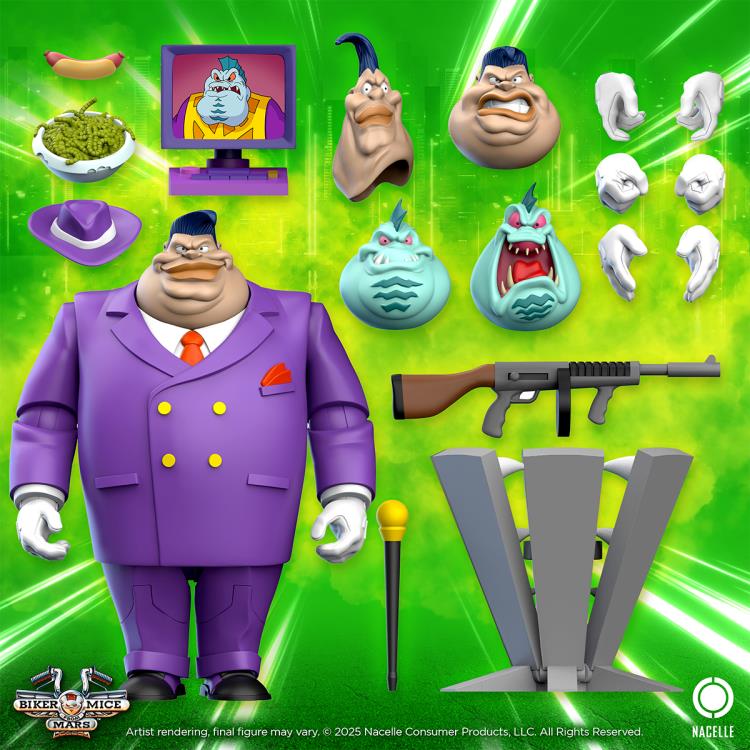 Biker Mice from Mars Limburger Action Figure Gallery Image 6