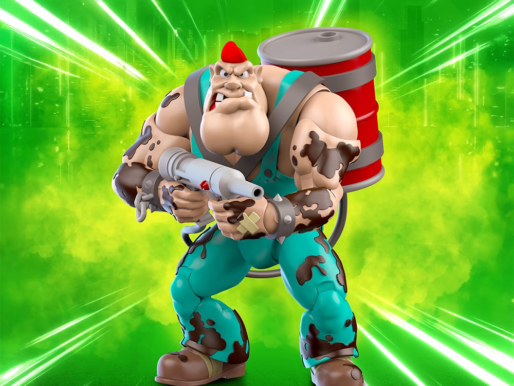 Biker Mice from Mars Greasepit Action Figure Gallery Image 1