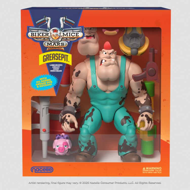 Biker Mice from Mars Greasepit Action Figure Gallery Image 5