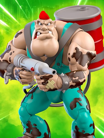 Biker Mice from Mars Greasepit Action Figure Gallery Image 2