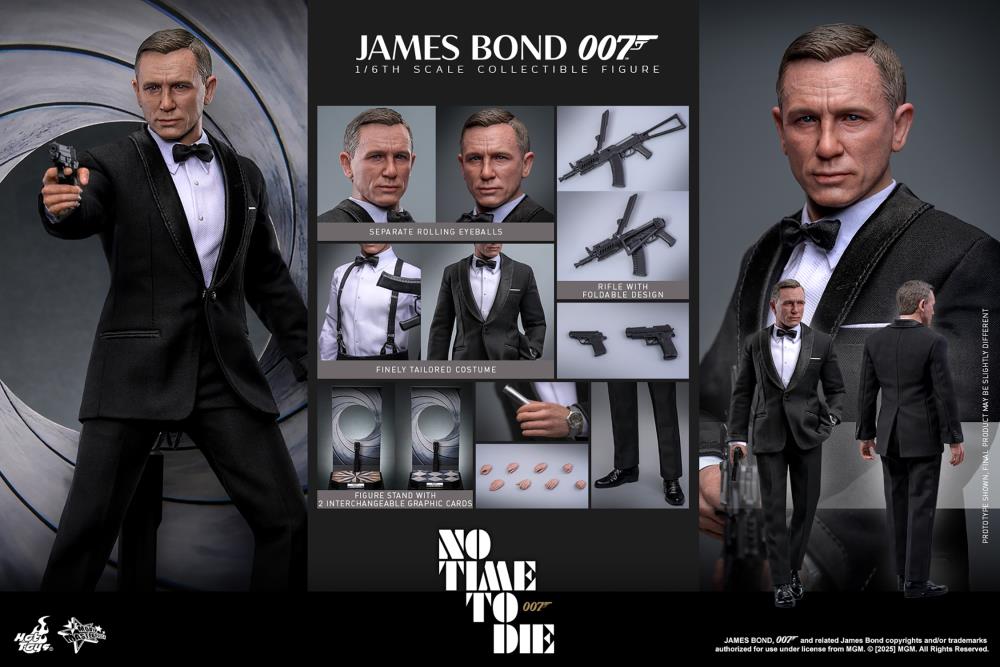 No Time to Die MMS803 James Bond 1/6th Scale Collectible Figure Gallery Image 22
