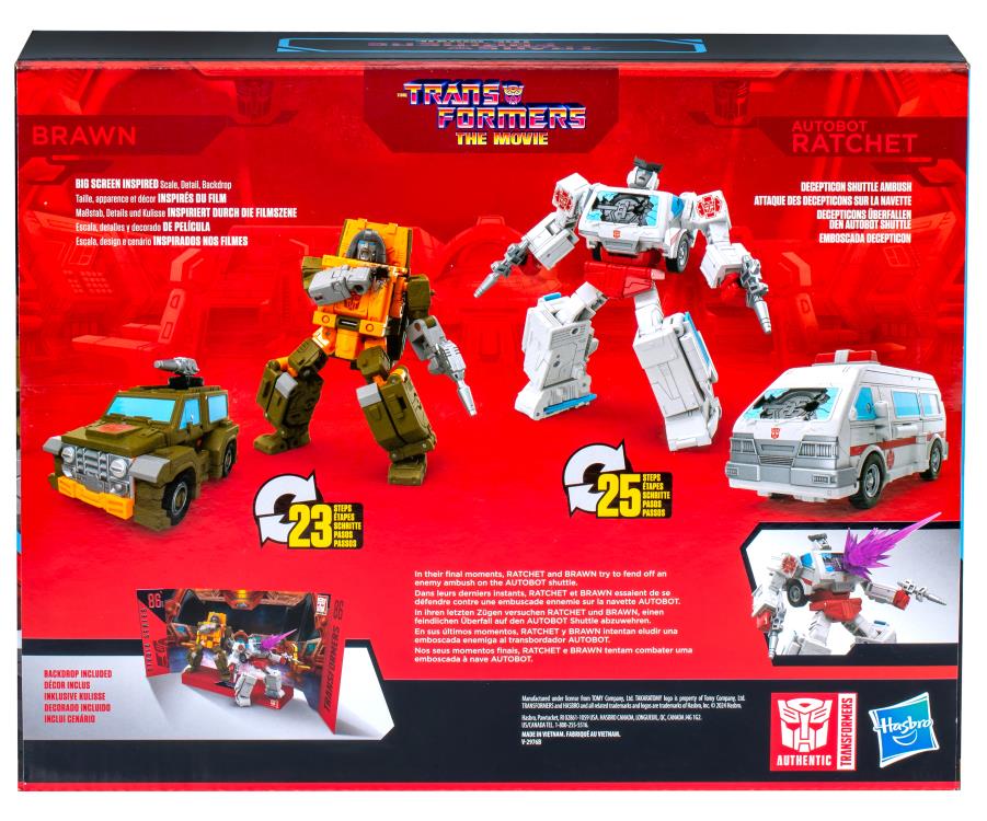 The Transformers: The Movie Studio Series 86 Brawn & Autobot