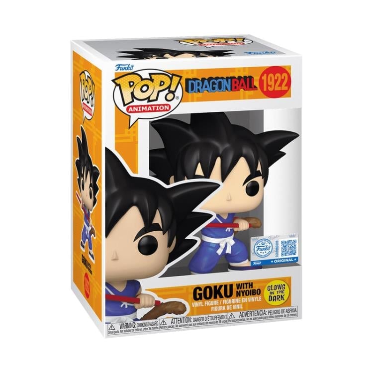Dragon Ball Pop! Animation #1922 Goku with Nyoibo (Glow-in-the-Dark) Exclusive Gallery Image 4