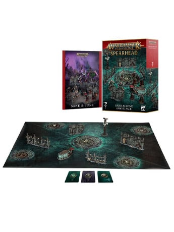 Warhammer Age of Sigmar Spearhead Sand and Bone Gaming Pack Gallery Image 2