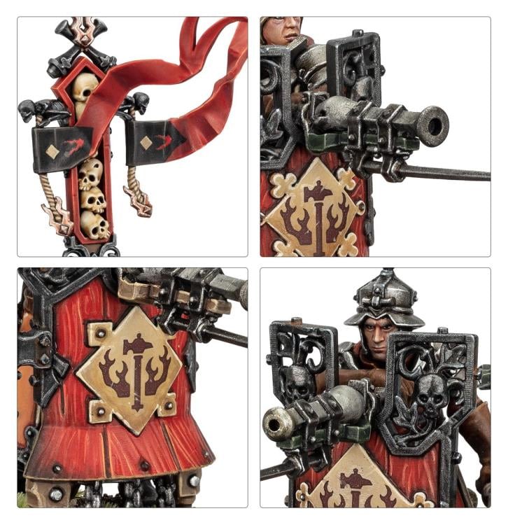 Warhammer Age of Sigmar Spearhead Cities of Sigmar Fusil-Platoon Citadel Miniatures Set Gallery Image 8