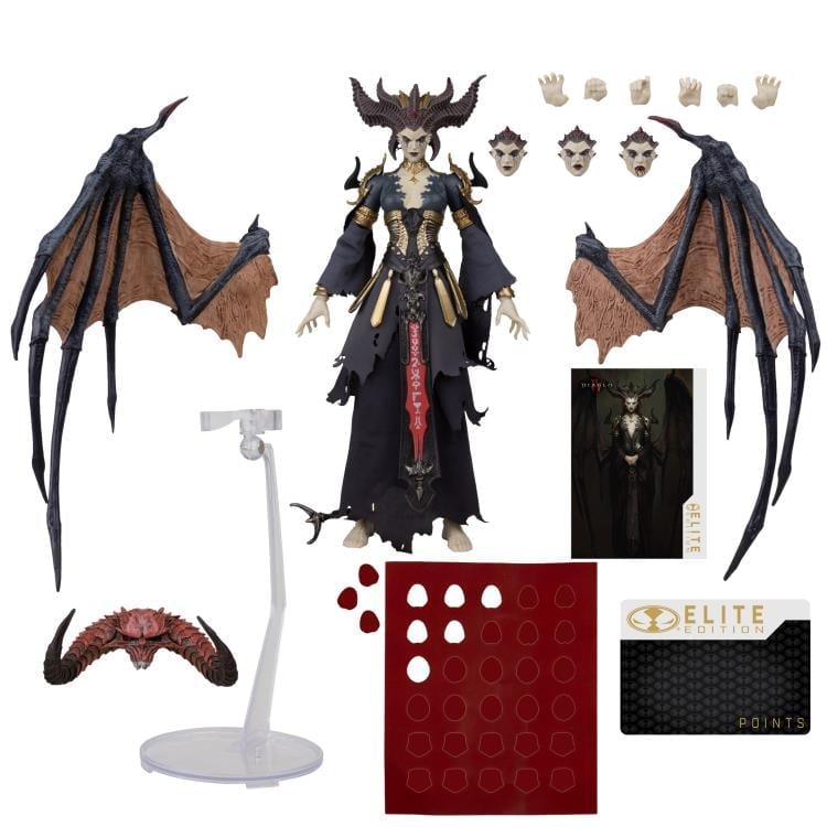 Diablo IV McFarlane Elite Edition #2 Lilith Deluxe Action Figure Gallery Image 13