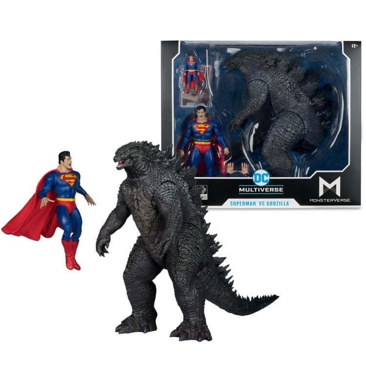 Justice League vs. Godzilla vs. Kong DC Multiverse Superman vs. Godzilla Action Figure Two-Pack Gallery Image 18
