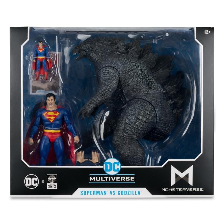 Justice League vs. Godzilla vs. Kong DC Multiverse Superman vs. Godzilla Action Figure Two-Pack Gallery Image 19