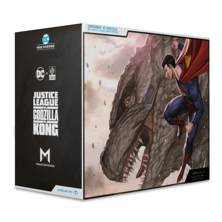 Justice League vs. Godzilla vs. Kong DC Multiverse Superman vs. Godzilla Action Figure Two-Pack Gallery Image 21