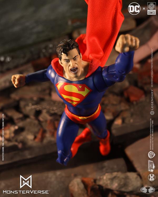 Justice League vs. Godzilla vs. Kong DC Multiverse Superman vs. Godzilla Action Figure Two-Pack Gallery Image 4