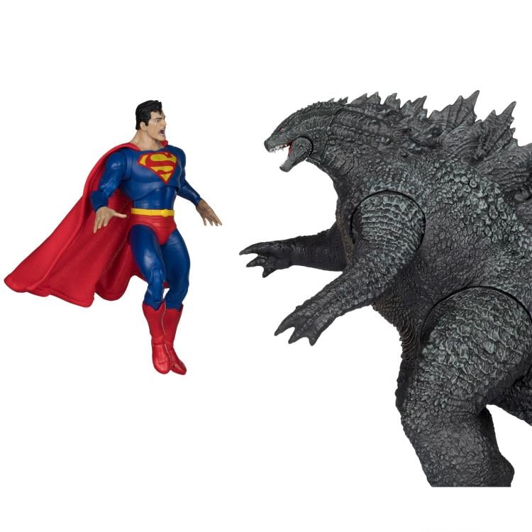 Justice League vs. Godzilla vs. Kong DC Multiverse Superman vs. Godzilla Action Figure Two-Pack Gallery Image 8