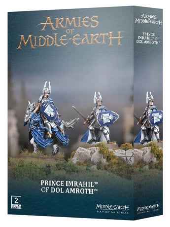 The Lord of the Rings Middle-Earth Strategy Battle Game: Armies of Middle Earth Prince Imrahil of Dol Amroth Citadel Miniatures Set Gallery Image 2