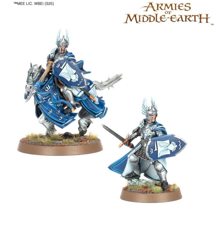 The Lord of the Rings Middle-Earth Strategy Battle Game: Armies of Middle Earth Prince Imrahil of Dol Amroth Citadel Miniatures Set Gallery Image 3