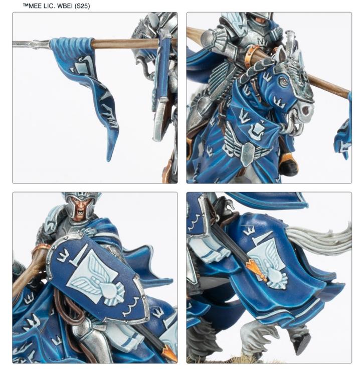 The Lord of the Rings Middle-Earth Strategy Battle Game: Armies of Middle Earth Prince Imrahil of Dol Amroth Citadel Miniatures Set Gallery Image 5