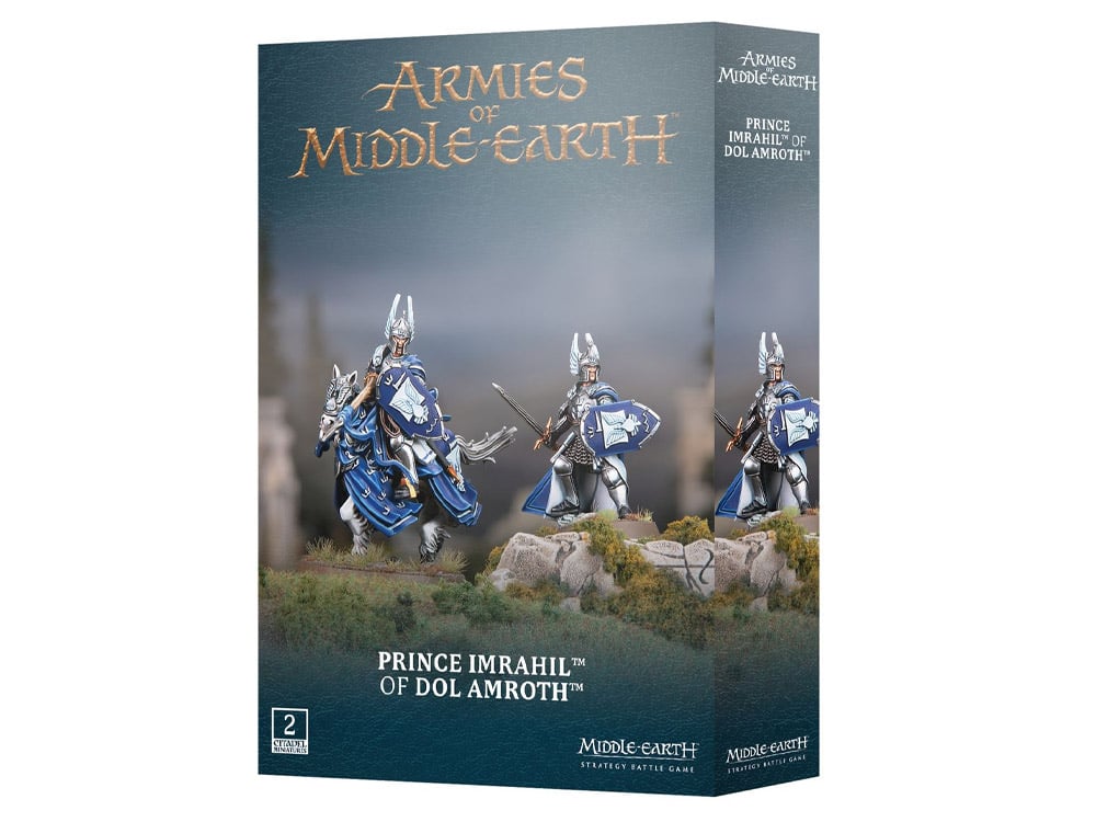 The Lord of the Rings Middle-Earth Strategy Battle Game: Armies of Middle Earth Prince Imrahil of Dol Amroth Citadel Miniatures Set Gallery Image 1