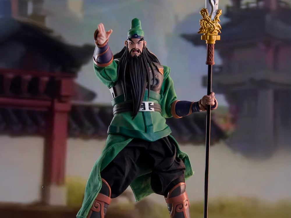 Romance of the Three Kingdoms Guan Yu 1/12 Scale Action Figure Gallery Image 1