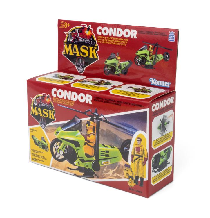 M.A.S.K. Condor Vehicle with Brad Turner Action Figure Gallery Image 14
