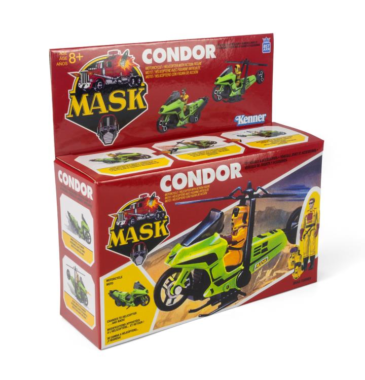 M.A.S.K. Condor Vehicle with Brad Turner Action Figure Gallery Image 13