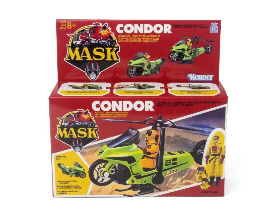 M.A.S.K. Condor Vehicle with Brad Turner Action Figure Gallery Image 12