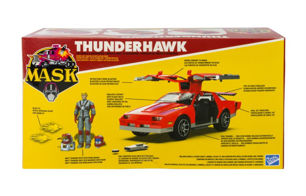 M.A.S.K. Thunderhawk Vehicle with Matt Trakker Action Figure Gallery Image 14