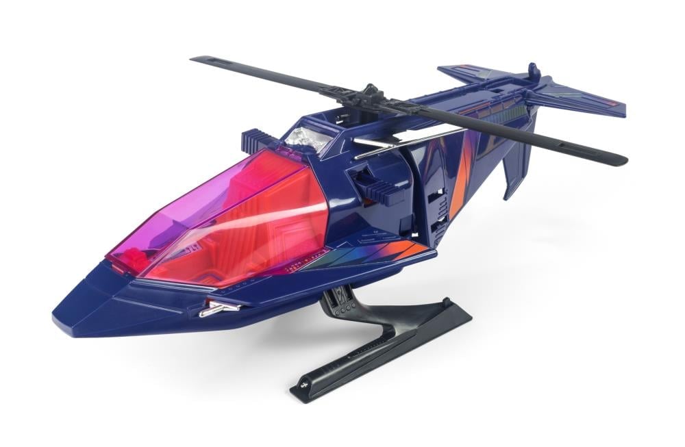 M.A.S.K. High Tech Helicopter Vehicle with Miles “Wolf” Mayhem Action Figure Gallery Image 5