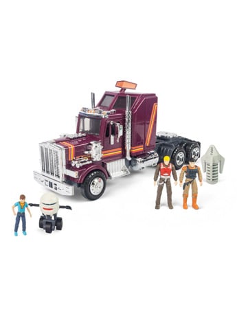 M.A.S.K. Mobile Defense Unit Vehicle with Matt Trakker, Bruce Sato, Scott Trakker, & T-Bob Action Figures BBTS Exclusive Set Gallery Image 2