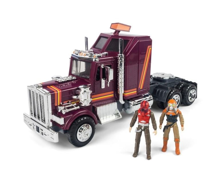 M.A.S.K. Mobile Defense Unit BBTS exclusive, side view with masked figures