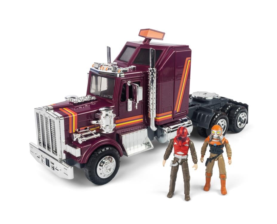 M.A.S.K. Mobile Defense Unit Vehicle with Matt Trakker, Bruce Sato, Scott Trakker, & T-Bob Action Figures BBTS Exclusive Set Gallery Image 4