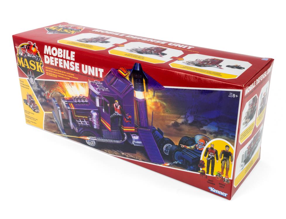 M.A.S.K. Mobile Defense Unit Vehicle with Matt Trakker & Bruce Sato Action Figures Gallery Image 14