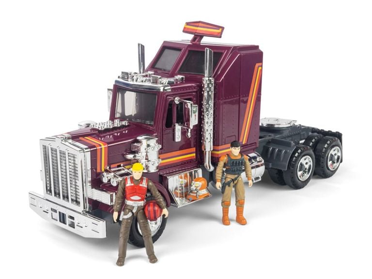 The Loyal Subjects M.A.S.K. Mobile Defense Unit standard release with Matt Trakker and Bruce Sato
