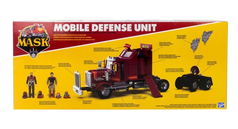 M.A.S.K. Mobile Defense Unit Vehicle with Matt Trakker & Bruce Sato Action Figures Gallery Image 15