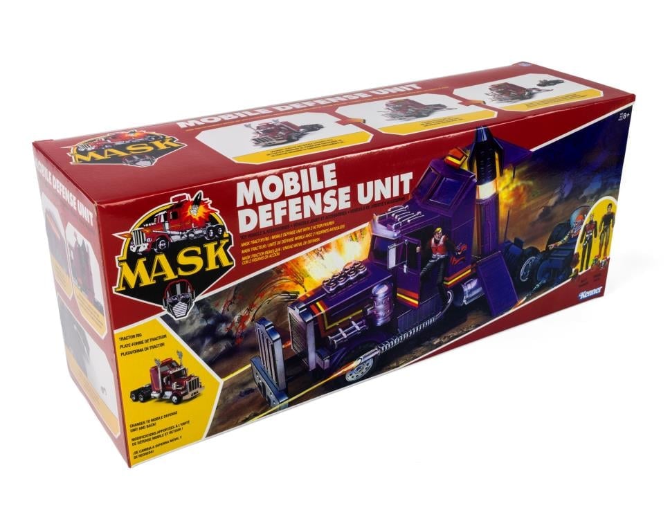 M.A.S.K. Mobile Defense Unit Vehicle with Matt Trakker & Bruce Sato Action Figures Gallery Image 13