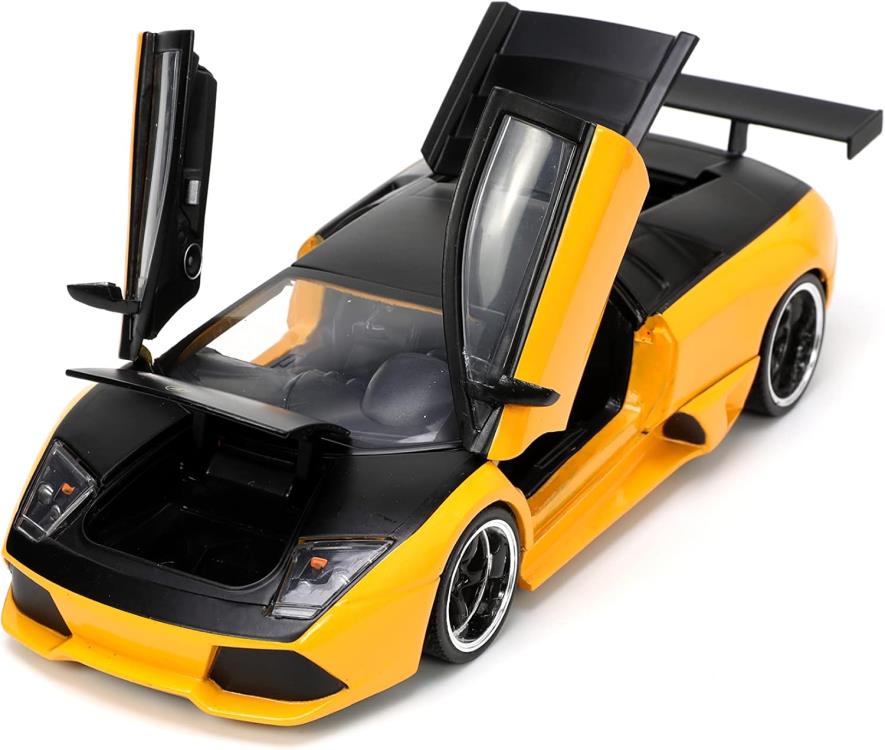 Hyper-Spec Lamborghini Murcielago LP460 (Yellow & Black) 1/24 Scale Model Gallery Image 5