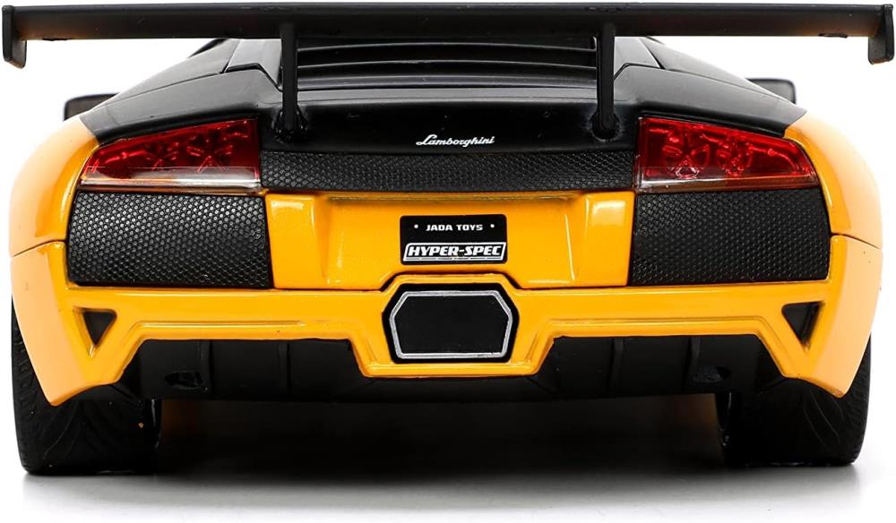 Hyper-Spec Lamborghini Murcielago LP460 (Yellow & Black) 1/24 Scale Model Gallery Image 4