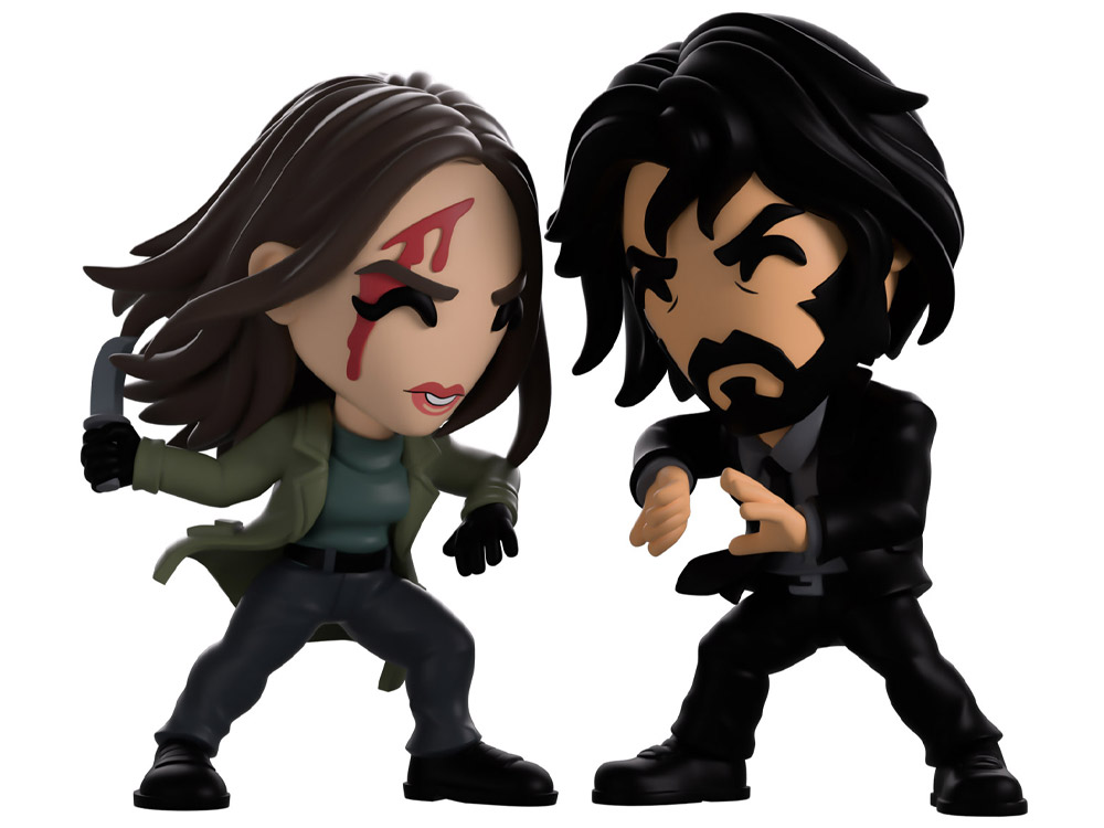 From the World of John Wick: Ballerina The Ballerina and John Wick Vinyl Figure Gallery Image 1