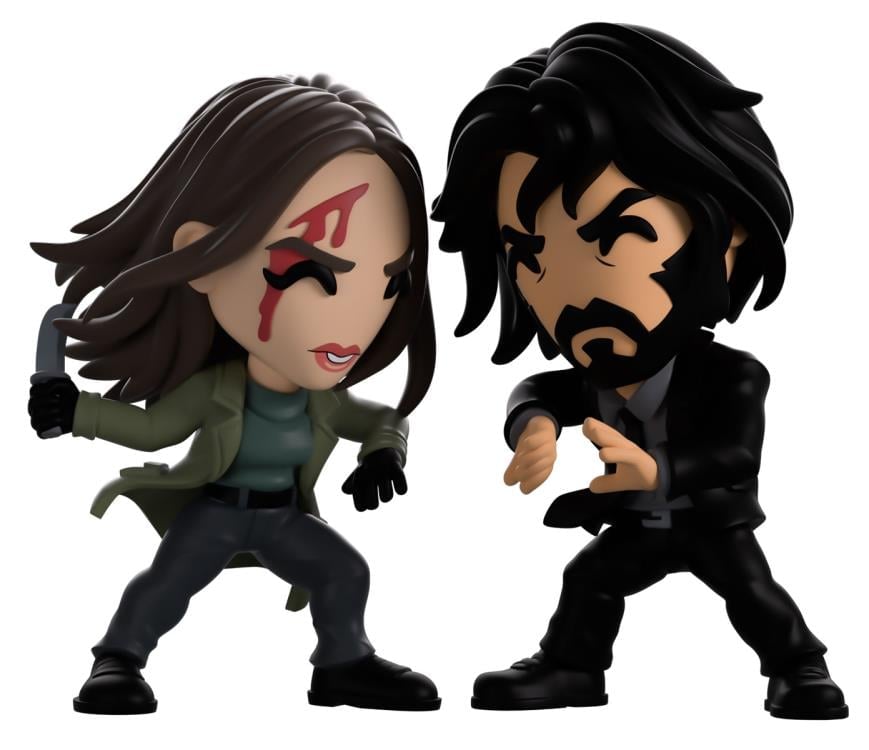 From the World of John Wick: Ballerina The Ballerina and John Wick Vinyl Figure Gallery Image 3
