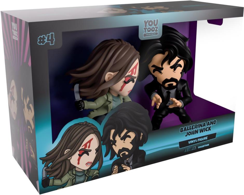 From the World of John Wick: Ballerina The Ballerina and John Wick Vinyl Figure Gallery Image 7