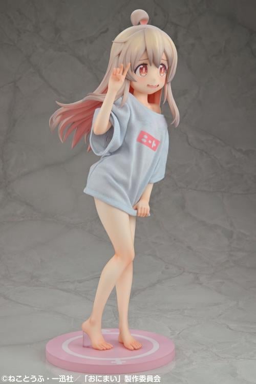 Onimai: I'm Now Your Sister! Mahiro Oyama (NEET T-Shirt ~Wanna be more mature~) 1/4 Scale Figure Gallery Image 4