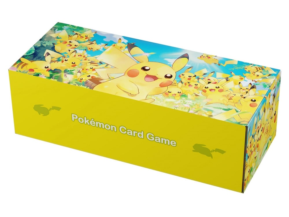 Pokemon Trading Card Game Pikachu Ensemble Card Storage Box