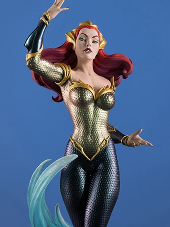 DC Covers Girls Mera 1/8 Scale Limited Edition Statue (J. Scott Campbell) Gallery Image 2