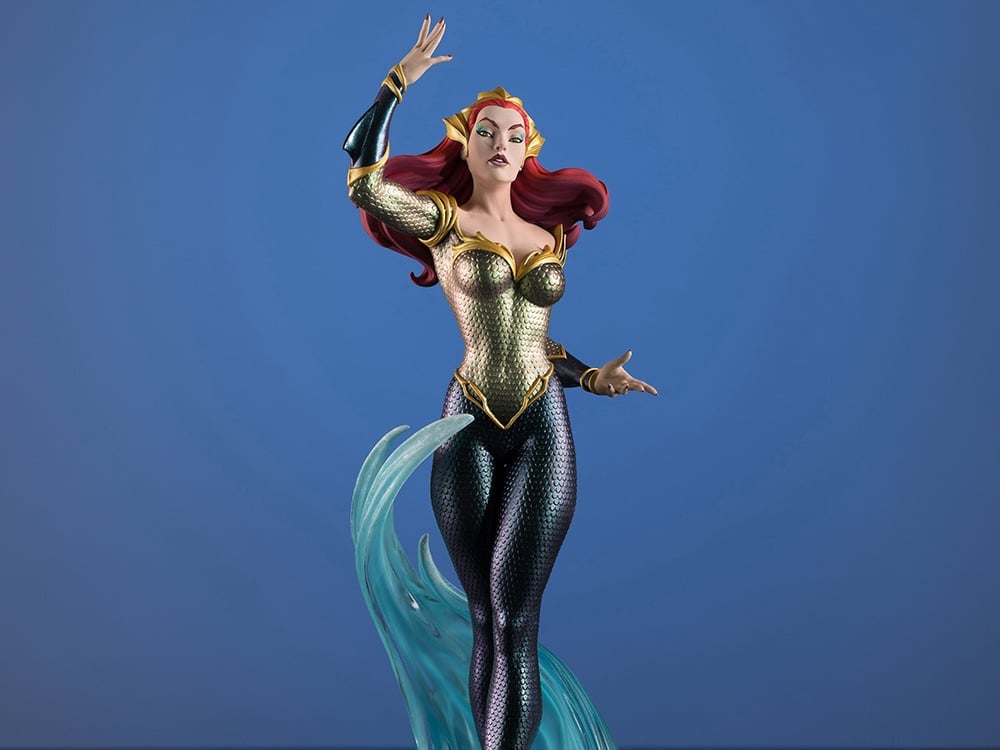 DC Covers Girls Mera 1/8 Scale Limited Edition Statue (J. Scott Campbell) Gallery Image 1