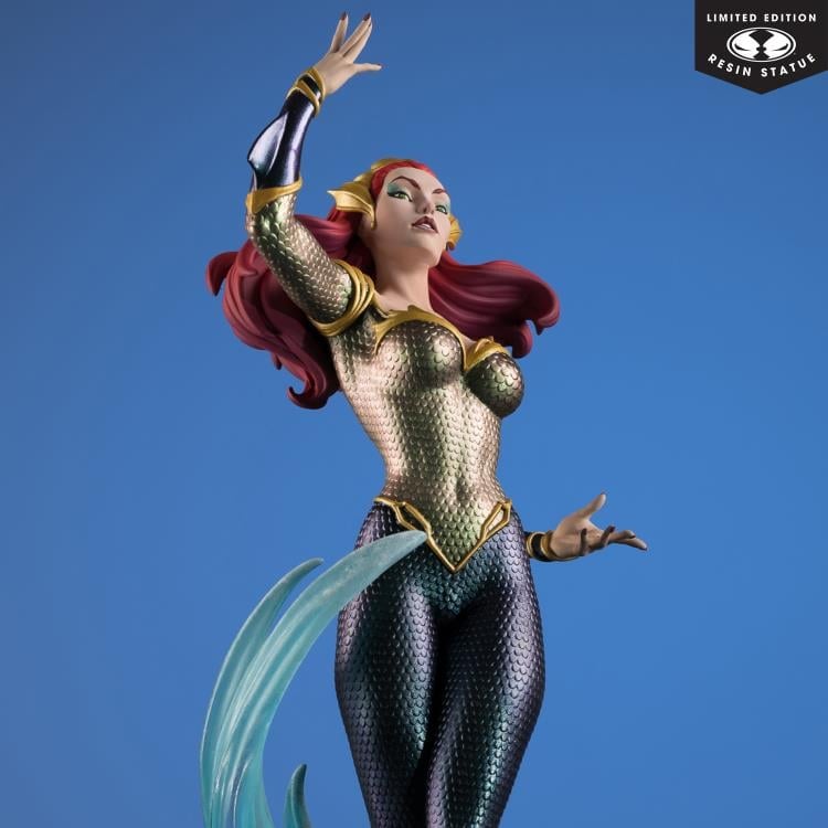 DC Covers Girls Mera 1/8 Scale Limited Edition Statue (J. Scott Campbell) Gallery Image 6