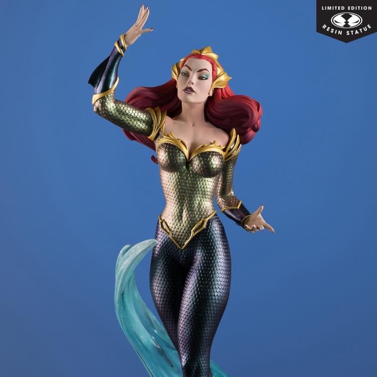 DC Covers Girls Mera 1/8 Scale Limited Edition Statue (J. Scott Campbell) Gallery Image 5