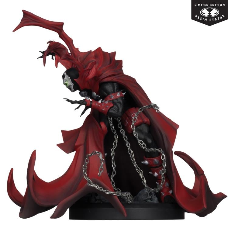 Spawn Black, White & Red All Over Spawn 1/10 Scale Limited Edition Statue (Greg Capullo) Gallery Image 11