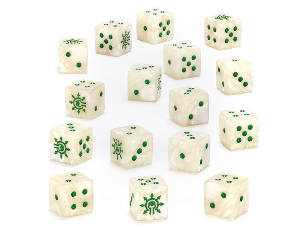 Warhammer 40,000: Chaos Knights Dice Set Gallery Image 1