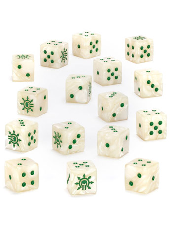 Warhammer 40,000: Chaos Knights Dice Set Gallery Image 2