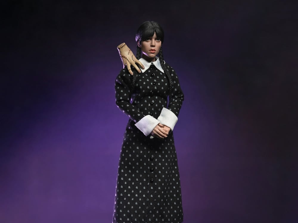 Wednesday Addams (Classic Dress) Clothed Action Figure Gallery Image 1