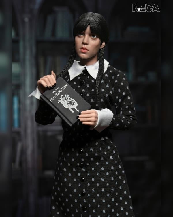 Wednesday Addams (Classic Dress) Clothed Action Figure Gallery Image 6