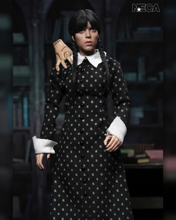 Wednesday Addams (Classic Dress) Clothed Action Figure Gallery Image 4